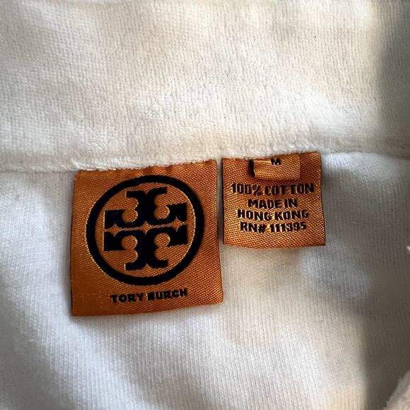 Tory Burch Womens Size Medium Embroidered Cotton Hippie Retro Bell Sleeve Disco - Picture 4 of 8